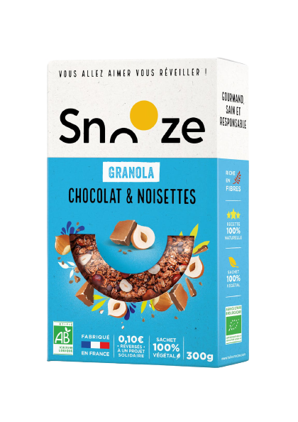 Granola Chocolat Noisette MD - Sachet individuel 30g