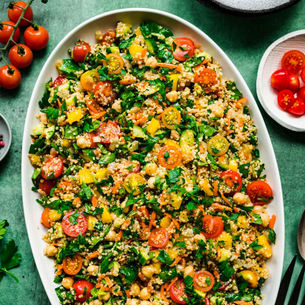 Salade de quinoa et pois chiches