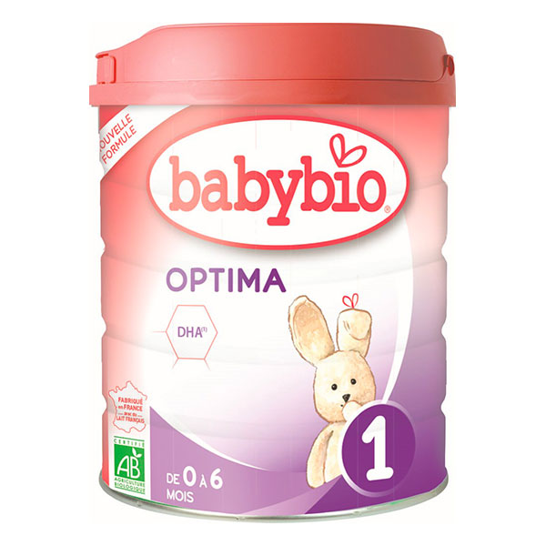 Lait nourrisson relais optima 1 0-6 mois 1er âge bio - 800g - Babybio - Good marché