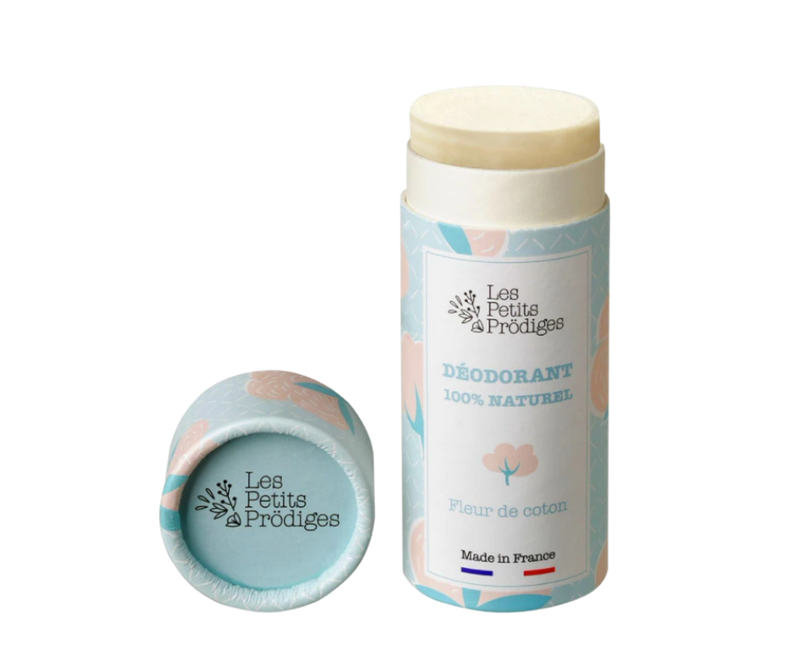 Déodorant fleur de coton bio - 65g - LES PETITS PRODIGES - Good marché
