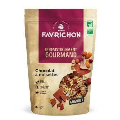 Granola chocolat et noisettes bio - 375g - FAVRICHON - Good marché