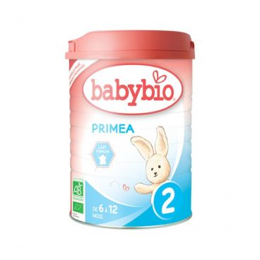 Lait de suite primea 2 dès 6 mois 2ème âge bio - 800g - Babybio - Good marché