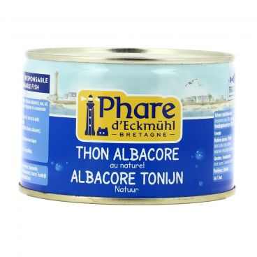 Thon albacore au naturel pêche responsable bio - 400g - PHARE D'ECKMÜHL - Good marché