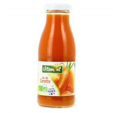 Jus de carotte bio - 75cl - VITAMONT - Good marché