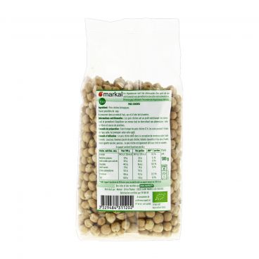 Pois chiches bio - 500g - MARKAL - Good marché