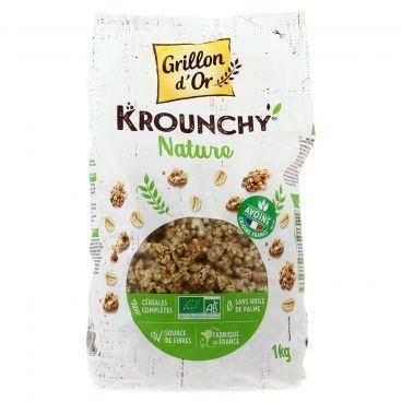 Krounchy nature bio - 1kg - GRILLON D'OR - Good marché