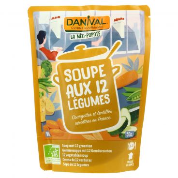 Soupe saveur 12 légumes bio - 50cl - DANIVAL - Good marché