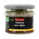 Terrine aux cèpes bio - 180g - ROSTAIN - Good marché