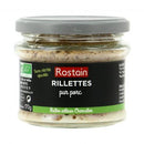 Rillettes pur porc bio - 170g - ROSTAIN - Good marché
