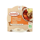 Assiette menu légumes à la basquaise et poulet bio - 260g - Babybio - Good marché