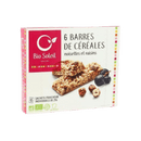 Barres céréales noisette raisin bio - 125g - BIOSOLEIL - Good marché