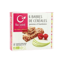 Barres céréales pomme framboise bio - 125g - BIOSOLEIL - Good marché