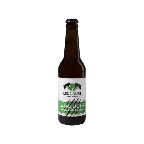 Bière La paluche cuvée IPA bio - 33 cl  - Brasserie Les 2 Ours - Good marché