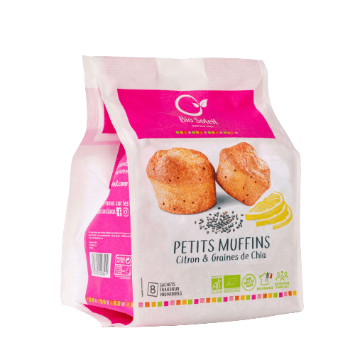Muffins Citron Et Graines De Chia bio - Biosoleil - Good marché