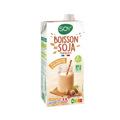 Boisson au soja petit épautre et noisette bio - 1L - SOY - Good marché