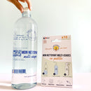 Bouteille spray réutilisable pour le ménage