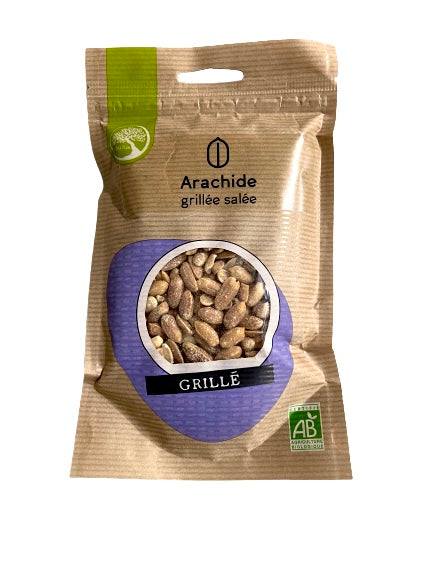 Cacahuètes grillées salées bio - 180g - PHILIA - Good marché