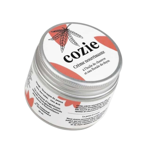 Crème nourrissante visage bio - 30ml - Cozie - Good marché