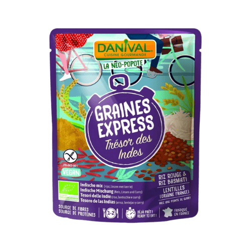 Graines express trésor des indes bio - 250g - DANIVAL - Good marché