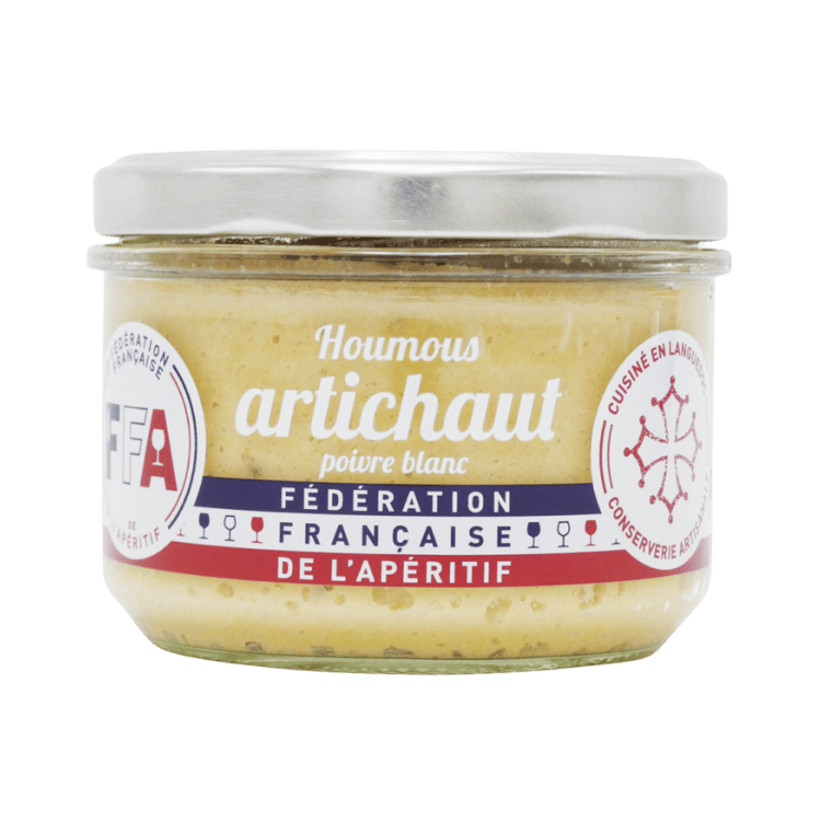Houmous artichaut poivre blanc - 200g - Fédération Française de l'Apéritif - Good marché