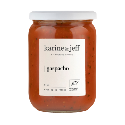 Gaspacho bio - 0,5L - Karine & Jeff - Good marché