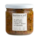 Le Petit Pois Façon Tajine, Carottes, Abricot et Ciboulette bio - 320g - Karine & Jeff - Good marché
