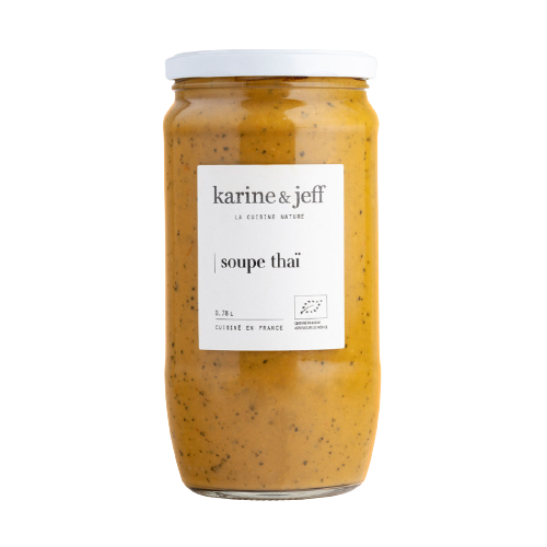 Soupe Thai bio - 0,78L - Karine & Jeff - Good marché