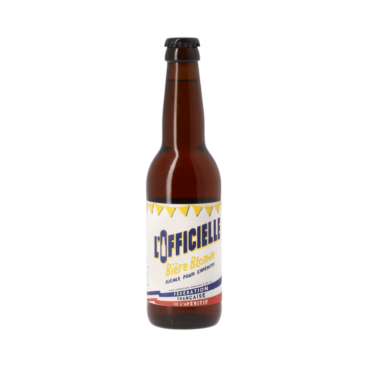 Bière blonde artisanale l'officielle FFA - 33cl - Fédération Française de l'Apéritif - Good marché