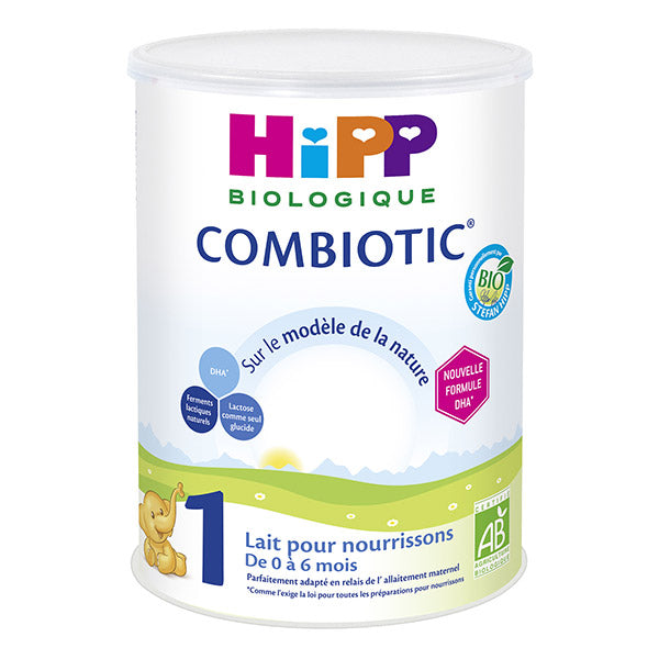 Lait 1 COMBIOTIC® Lait de nourrissons bio de 0 à 6 mois - 800g