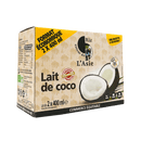 Lait de coco bio - 2x400ml - AUTOUR DU RIZ - Good marché