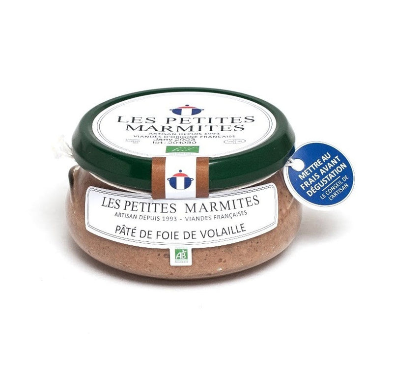Pâté de foie de volaille bio - 150g - Les Petites Marmites - Good marché