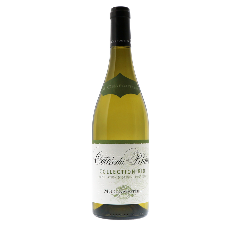 Côtes du Rhône blanc bio - 2019 - M. CHAPOUTIER - Good marché