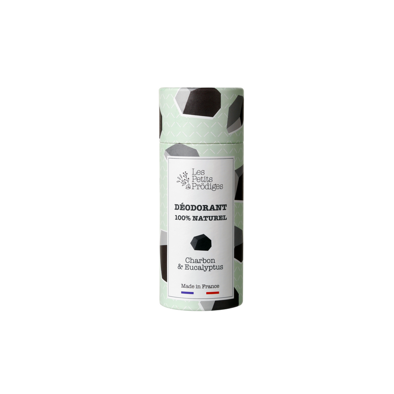 Déodorant charbon & eucalyptus bio - 65g - LES PETITS PRODIGES - Good marché