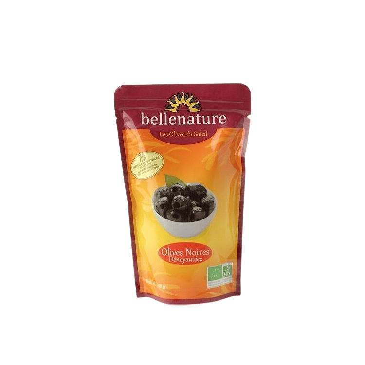 Olives noires dénoyautées bio - 180g - BELLE NATURE - Good marché