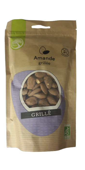 Amandes grillées bio - 250g - PHILIA - Good marché