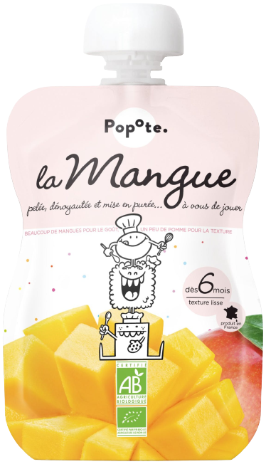 Gourde - La mangue bio - 120g - Popote - Good marché