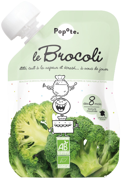 Gourde - Le Brocoli bio - 120g - Popote - Good marché