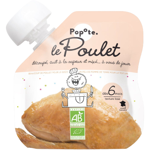 Gourde - Le poulet bio - 60g - Popote - Good marché