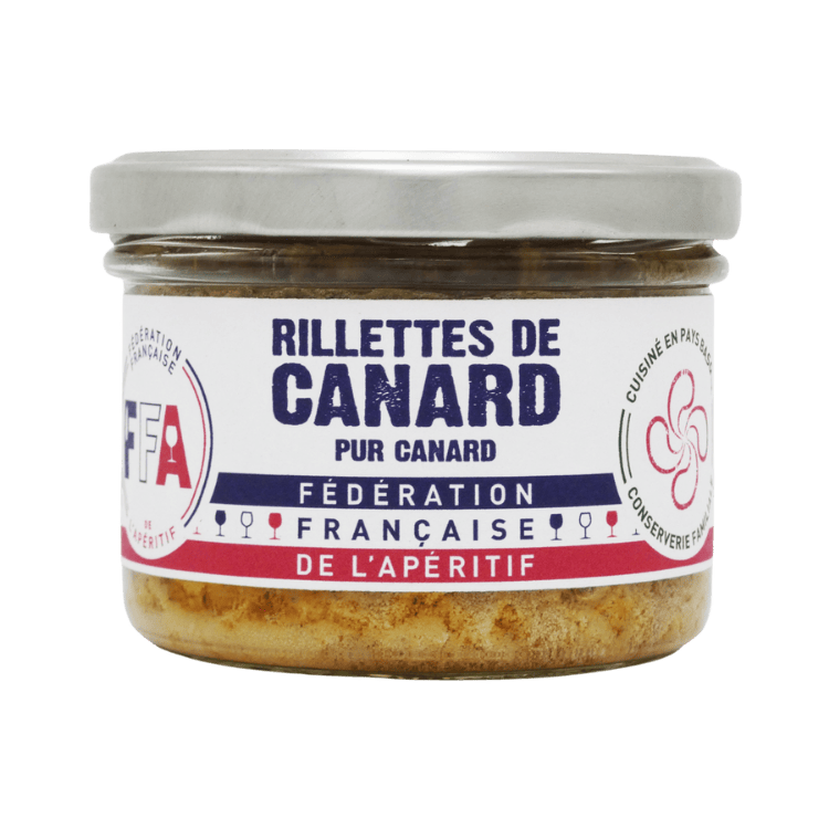Rillettes de canard - 170g - Fédération Française de l'Apéritif - Good marché