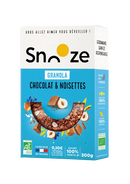 Granola Chocolat & Noisettes bio - 300g - SNOOZE - Good marché