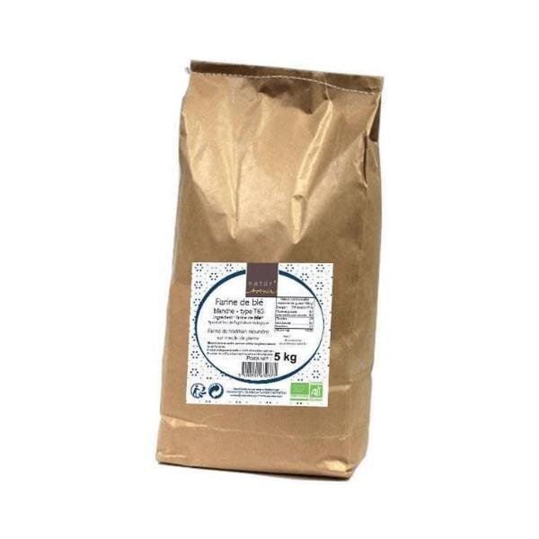 Farine de blé t65 blanche bio - 5kg - NATUR'AVENIR - Good marché