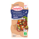 Bols bonne nuit ratatouille et riz bio - 2 x 200g - Babybio - Good marché