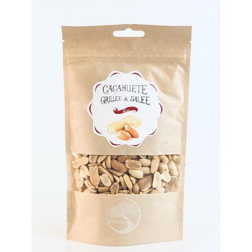 Cacahuètes grillées nature bio - 180g - PHILIA - Good marché