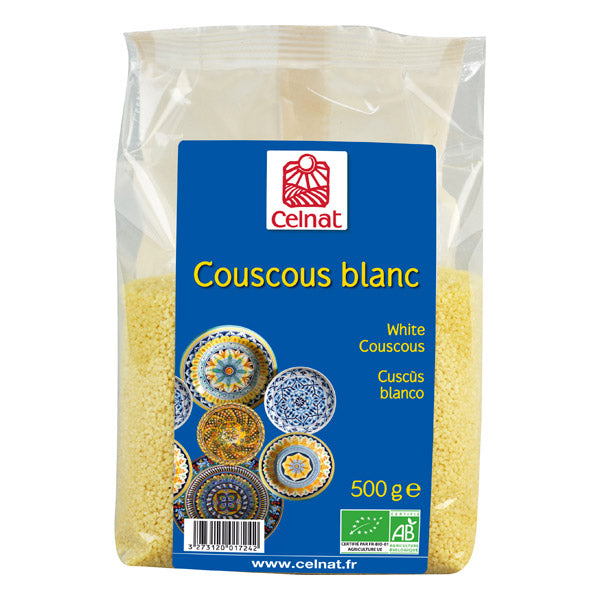 Couscous blanc bio - 500g - CELNAT - Good marché