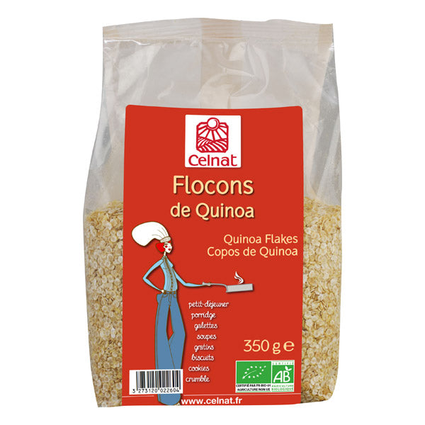 Flocons de quinoa bio - 350g - CELNAT - Good marché