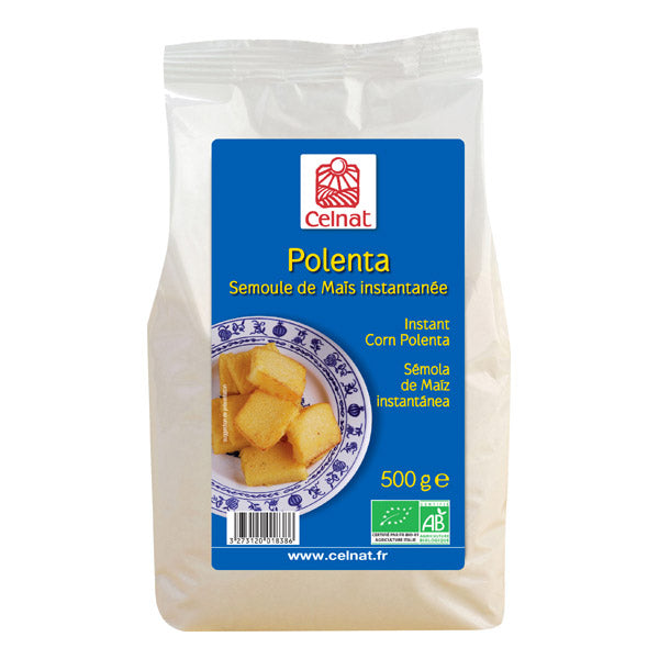 Semoule de maïs (polenta) bio - 500g - CELNAT - Good marché