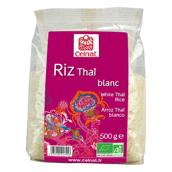 Riz thaï long blanc bio - 500g - CELNAT - Good marché