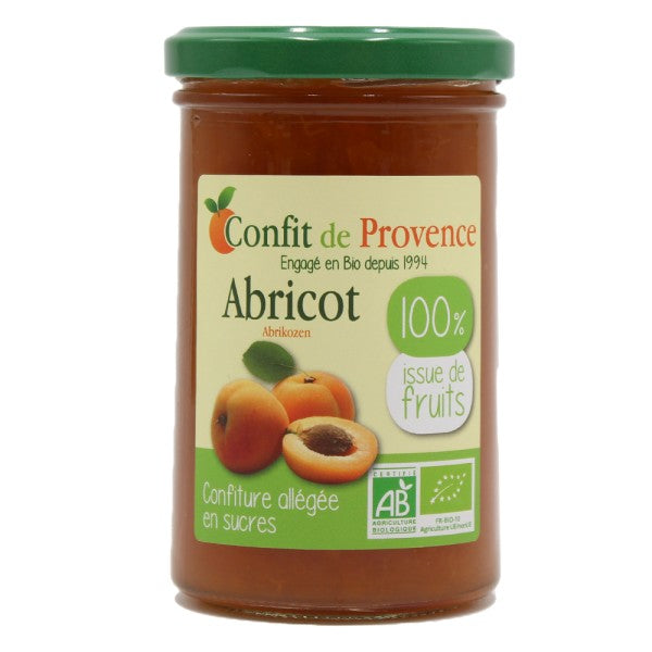 Spécialité 100% fruits abricot bio - 290g - CONFIT DE PROVENCE - Good marché