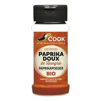Paprika doux bio - 40g - COOK - Good marché