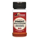 Piment doux d'espagne poudre bio - 40g - COOK - Good marché